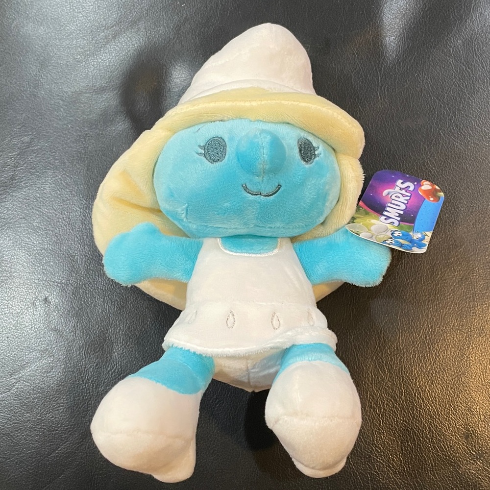 2005 Movie Smurfs 2 Smurf Plush Toys Smurfette - Picture 5 of 8
